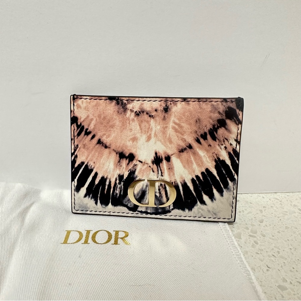 Limited Edition Dior Tie Dye Card Holder